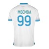 Officiële Voetbalshirt Olympique de Marseille MBEMBA 99 Thuis 2023-24 - Heren